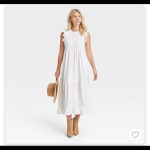 Universal Thread ruffle sleeve dress